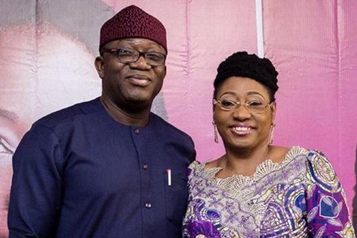 Wife of Ekiti state governor, Mrs Bisi Fayemi, has [Kemiashefonlovehaven]