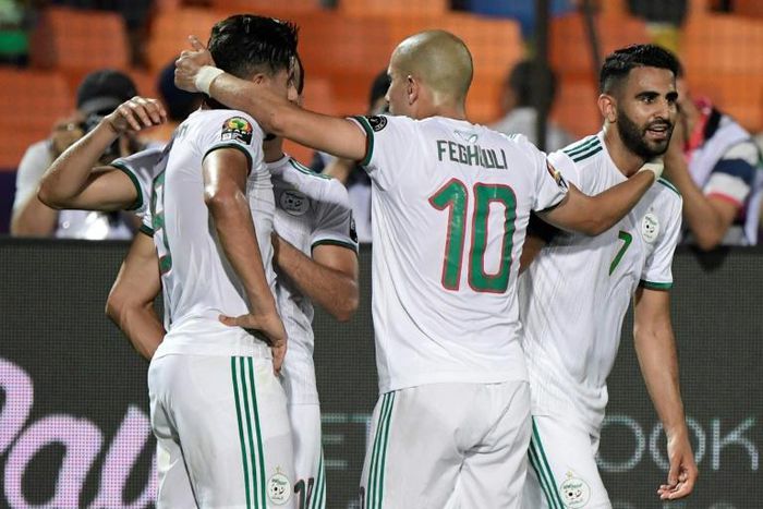 Algeria stunned Nigeria in a dramatic semi-final