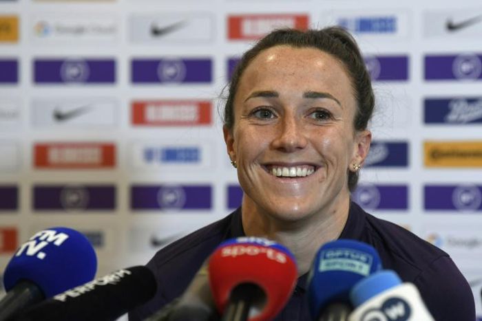 Lucy Bronze attracted the media limelight in her adopted home city of Lyon, where England will face the USA in the women's World Cup semi-finals on Tuesday
