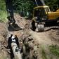 Pipes will divert up to 90 percent of the water from Rakita's river to an energy-generating turbine
