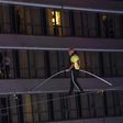 Times Square High-Wire Walk Evokes Rich History of Death-Defying Stunts
