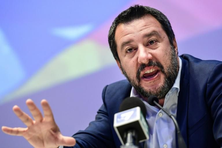 Matteo Salvini, head of the Lega party, is deputy prime minister and interior minister. He has taken a hard line against migrants