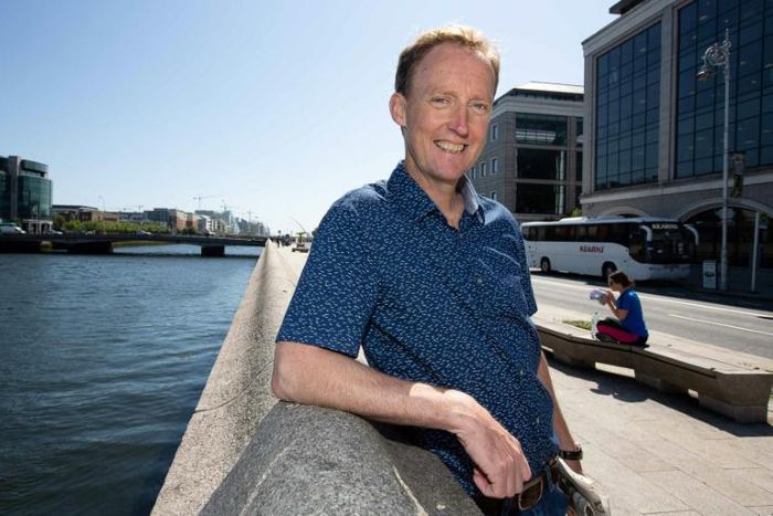 Irish Fianna Fail MEP, Barry Andrews,is one of 27 "deep freeze" MEPs elected to seats which must be reallocated from Britain's share when it finally leaves the European Union