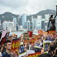 The rally was the first major protest since last Monday's unprecedented storming of parliament by largely young protesters