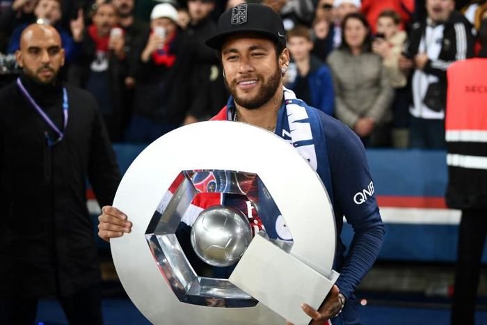 Despite winning his second French title in a row Neymar's season was marred by events on and off the field