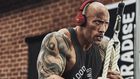 Watch The Rock Obliterate an Upper Body Workout