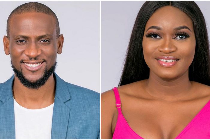 A tipsy Omashola walked in on Thelma while having her bath after the Saturday night party and all hell was let loose. [Multichoice NG]