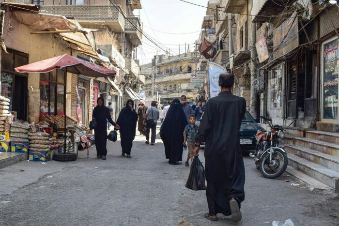 The Syrian city of Manbij, just 30 kilometres (18 miles) from the Turkish border, is controlled by Kurdish-led forces