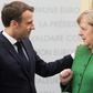 French President Emmanuel Macron and German Chancellor Angela Merkel are at loggerheads over who will be the next European Commission president