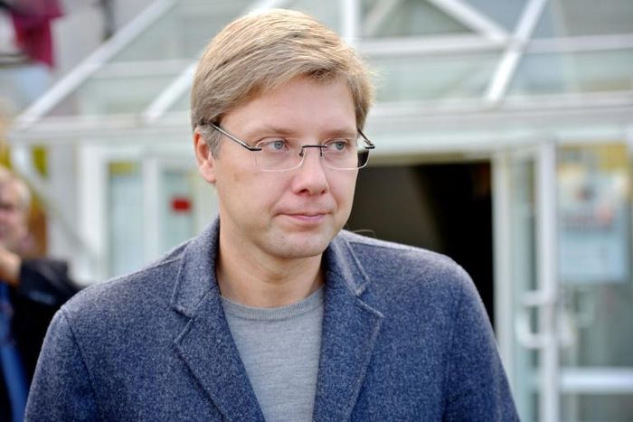 Nils Usakovs was named as a suspect in the corruption probe
