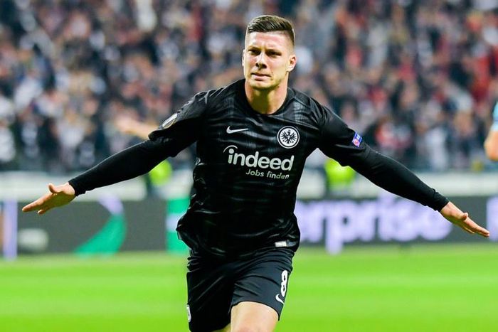 Luka Jovic heads to Real Madrid on a six-year transfer from Eintracht Frankfurt