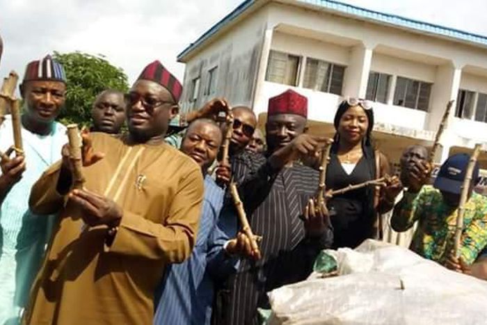 Benue lawmaker, Francis Ottah Agbo, empowers constituents with 'hybrid' cassava stems.
