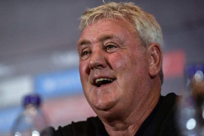 At his first press conference, Newcastle United's new coach Steve Bruce made a staunch defence of his managerial record