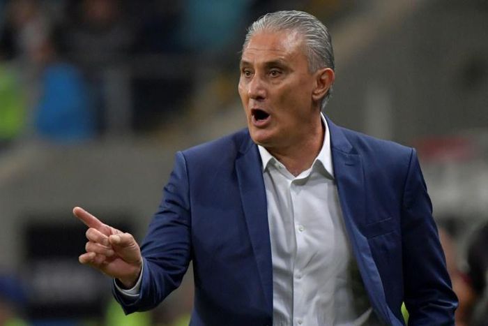 Brazil's coach Tite slammed the conditions of the pitch during the Copa America quarter-final match against Paraguay at the Gremio Arena stadium