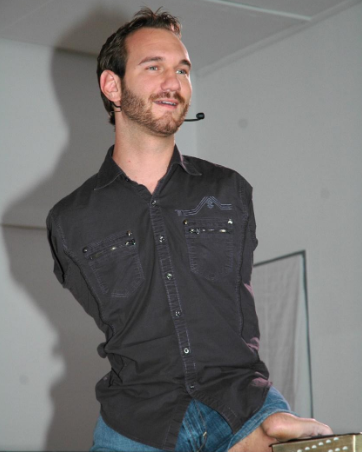 Nick Vujicic [Wikimedia Commons]