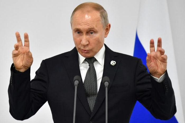 Russian President Vladimir Putin attacked liberal western views at the G20 summit, calling them "obsolete"