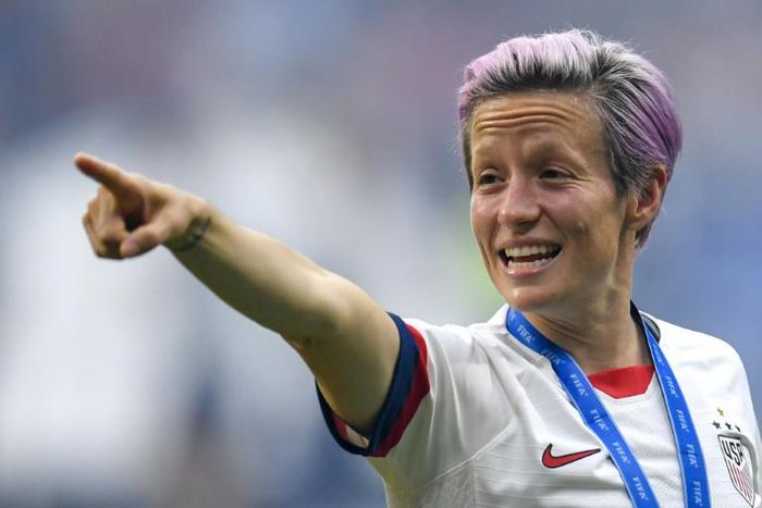 Megan Rapinoe has been the star of the USA's triumph at the women's World Cup
