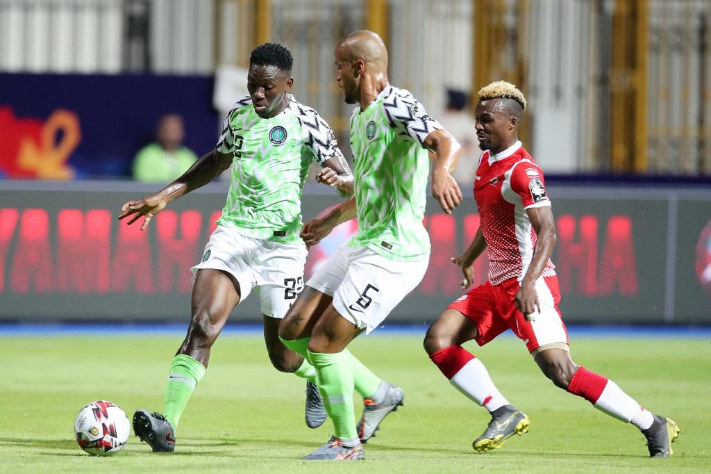Kenneth Omeruo and William Troost-Ekong (CAF)