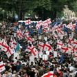 Georgians have take to the streets to protest in recent weeks after a Russian MP spoke in the Georgian parliament