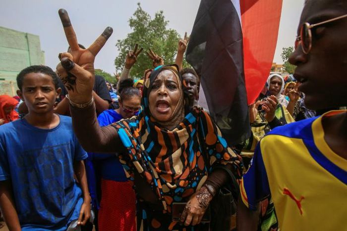 Sunday's protests were the first mass demonstrations in Sudan since a deadly crackdown against a protest sit-in on June 3, which left dozens dead
