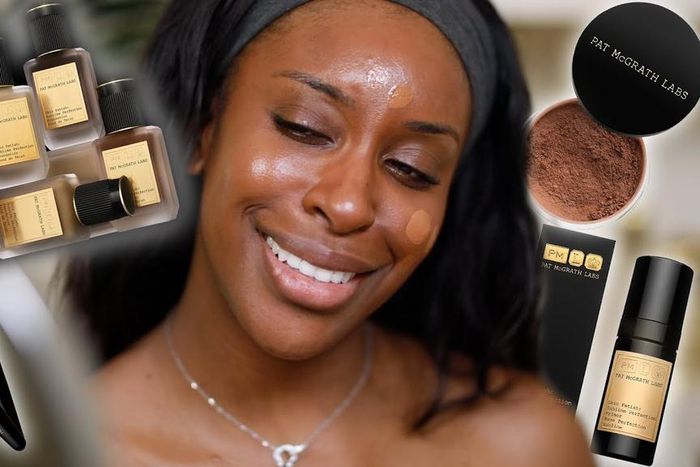 Jackie Aina gives hilarious foundation review from legendary makeup artist Pat McGrath [Credit: Youtube/ Jackei Aina]