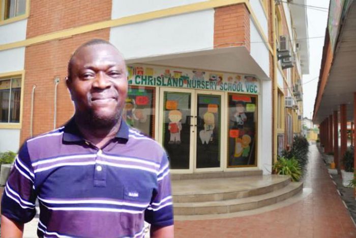 Chrisland School, Victoria Garden City, Lekki, Lagos’s supervisor, Adegboyega Adenekan, 47years has been arraigned at an Ikeja High Court for allegedly raping (infinitylive)