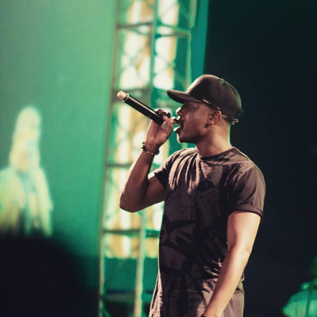 Nigerian rapper, A-Q performing. (Instagram/Thisisaq)