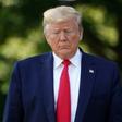 US President Donald Trump, picture here on the South Lawn of the White House last month, has accused China and the EU of currency manipulation