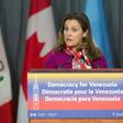 Canadian Foreign Minister Chrystia Freeland says Ottawa had "no choice" but to suspend operations at Ottawa's embassy in Venezuela