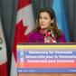 Canadian Foreign Minister Chrystia Freeland says Ottawa had "no choice" but to suspend operations at Ottawa's embassy in Venezuela