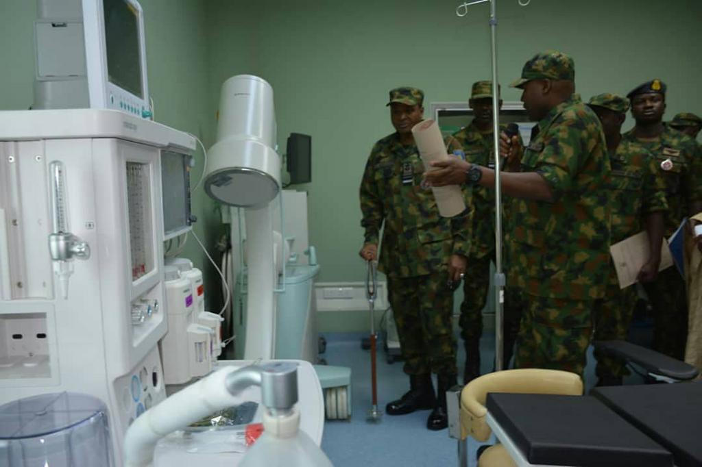 FG assures NAF of adequate infrastructures for Armed Forces [Twitter/@Hejeoma]