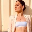 Jessie J Shows Off Super Toned Abs In Cool Suit