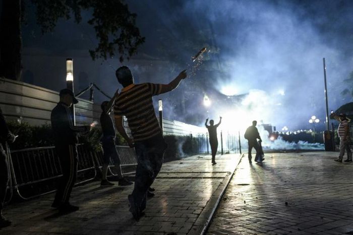 The political crisis in Albania has sparked weekly protests that shourded the capital Tirana in tear gas