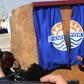 Namibia's president Hage Geingob inaugurates a new port terminal at Walvis Bay