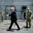US media reported efforts were made to obscure the USS John S. McCain's name during President Donald Trump's visit to the Yokosuka Naval Base in Japan