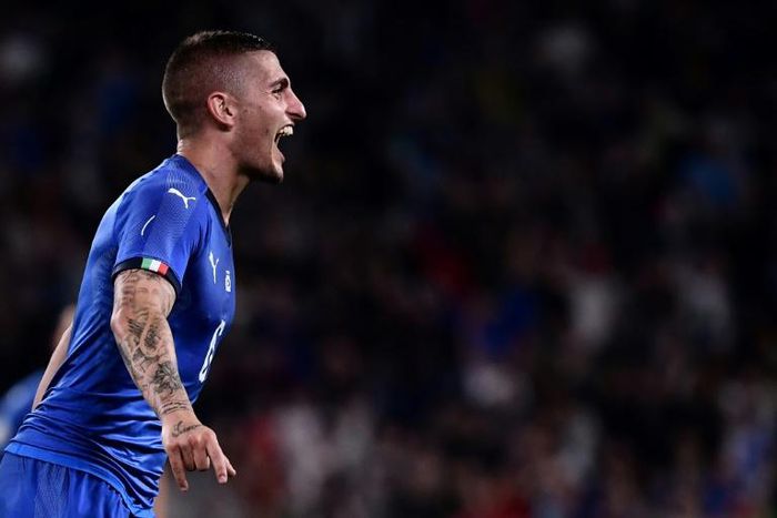 Marco Verratti scored his second goal in three games for Italy