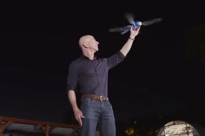Jeff Bezos dragonfly drone