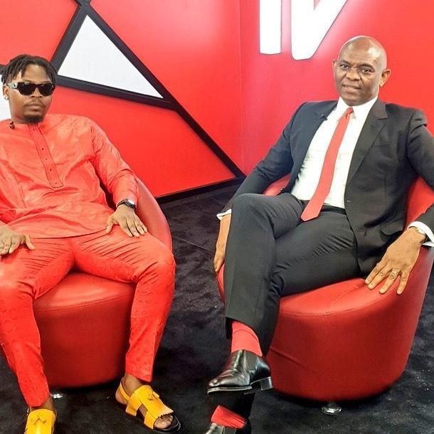 Olamide and Tony Elumelu [Instagram/Baddo]