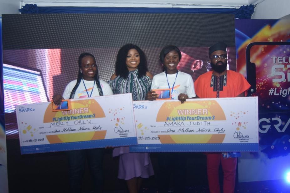 New millionaires emerge as Tecno Nigeria holds Light Up Your Dream 3 (Tecno Nigeria)