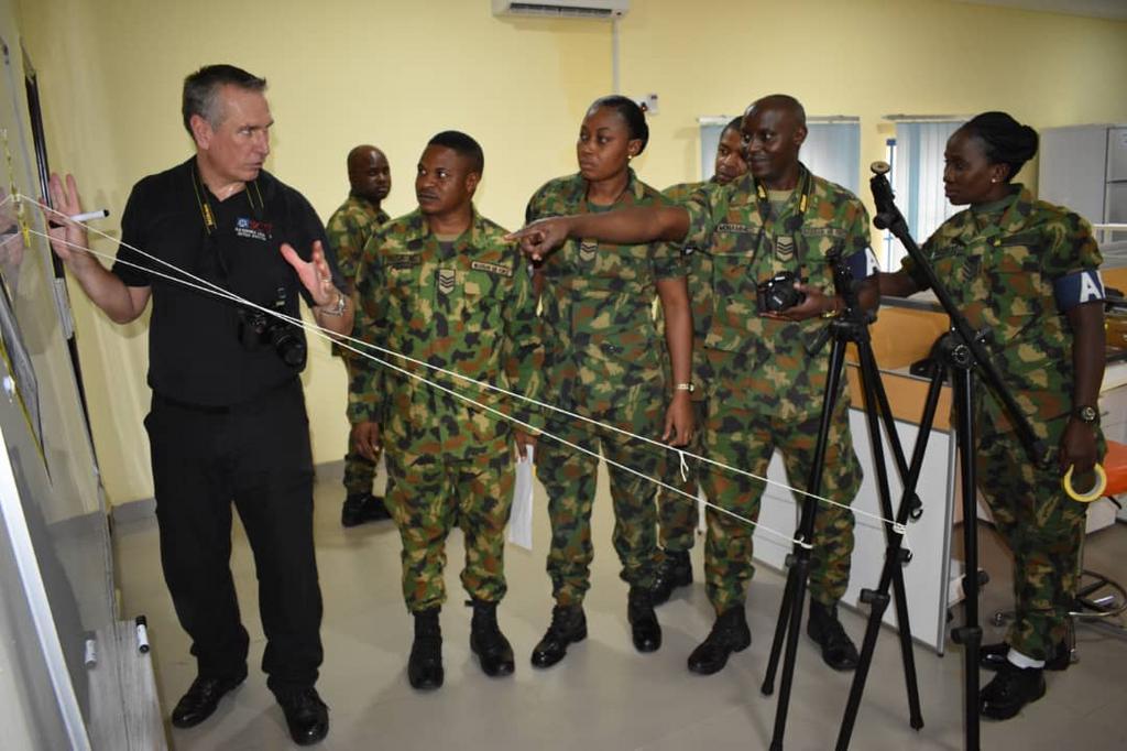 NAF trains 20 air provost in advance crime scene investigation