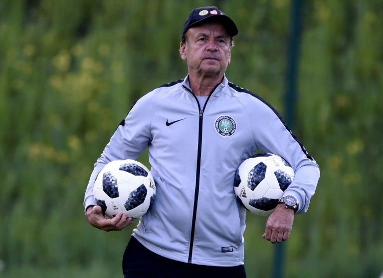 Nigeria's German coach Gernot Rohr