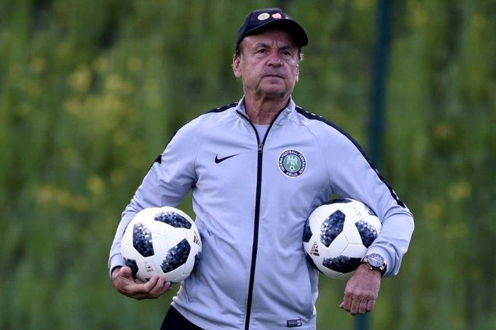 Nigeria's German coach Gernot Rohr