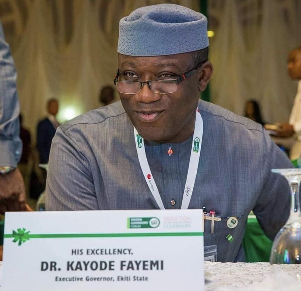 Ekiti state governor, Kayode Fayemi