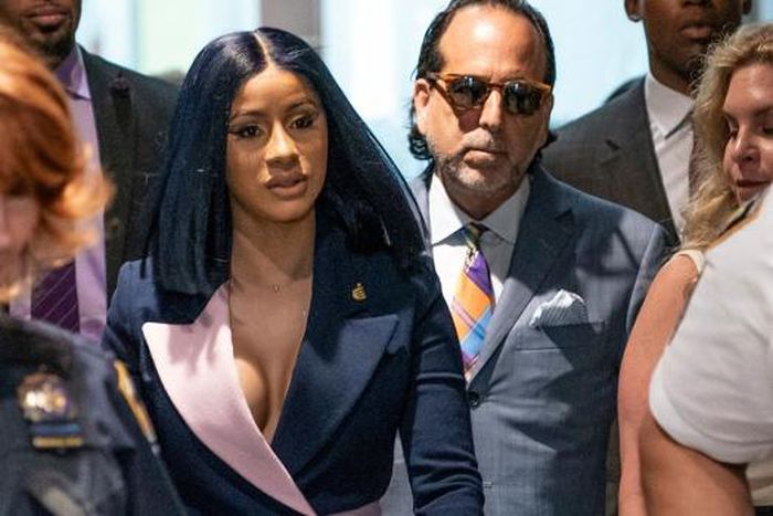 TMZ reports that the award-winning rapper showed up at the court on Tuesday, June 25, 2019, decked out in a black pantsuit [CP24]