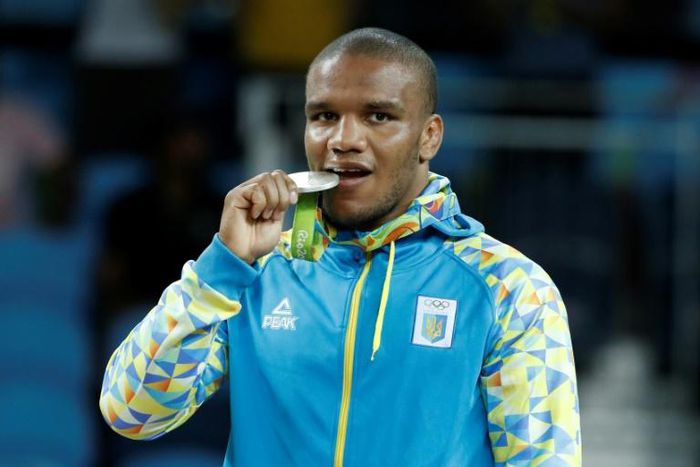 Ukraine's new president Volodymry Zelensky named Ukraine Olympic wrestling silver medal winner Zhan Beleniuk as one of his candidates for elections next month