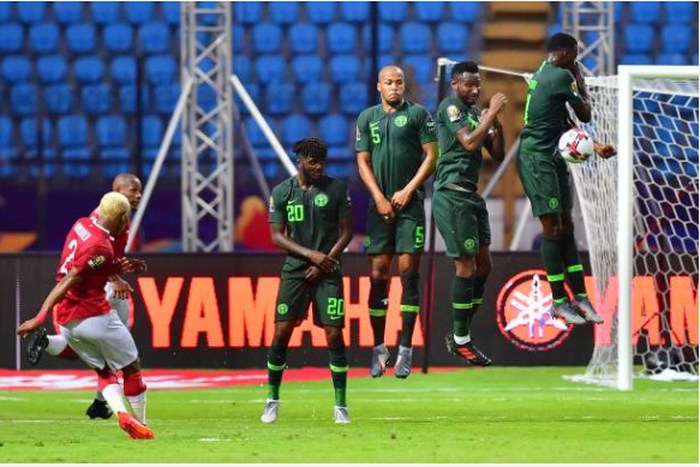 Chidozie Awaziem, William Troost-Ekong, Mikel Obi and Wilfred Ndidi (GIUSEPPE CACACE/AFP/Getty Images)