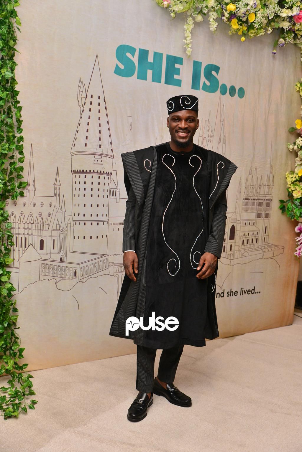 Tobi Bakre at 'She Is' movie premiere [PULSE]