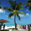 Caribbean airline LIAT is headquartered in the capital city of Antigua and Barbuda St John's, whose beach is pictured here