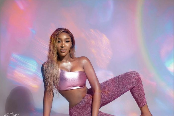 Media darling Idia Aisien channels Kim Kardashian in sultry new photos [Credit: Idia Aisien]