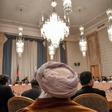 Sunday's gathering will be the third such meeting following similar summits in Moscow in February, pictured here, and May